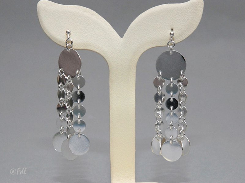 Boucles d'oreilles en argent 925