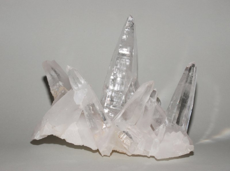 Groupe de cristal de roche