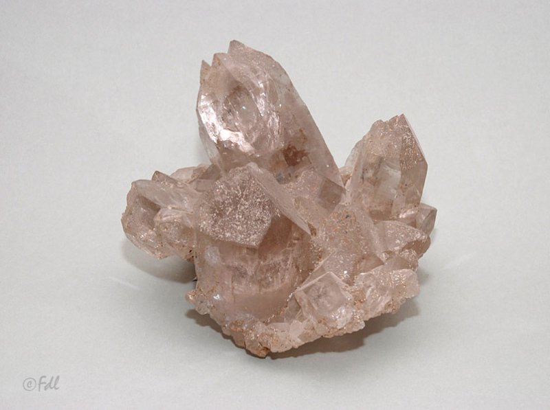 Groupe de quartz fumé