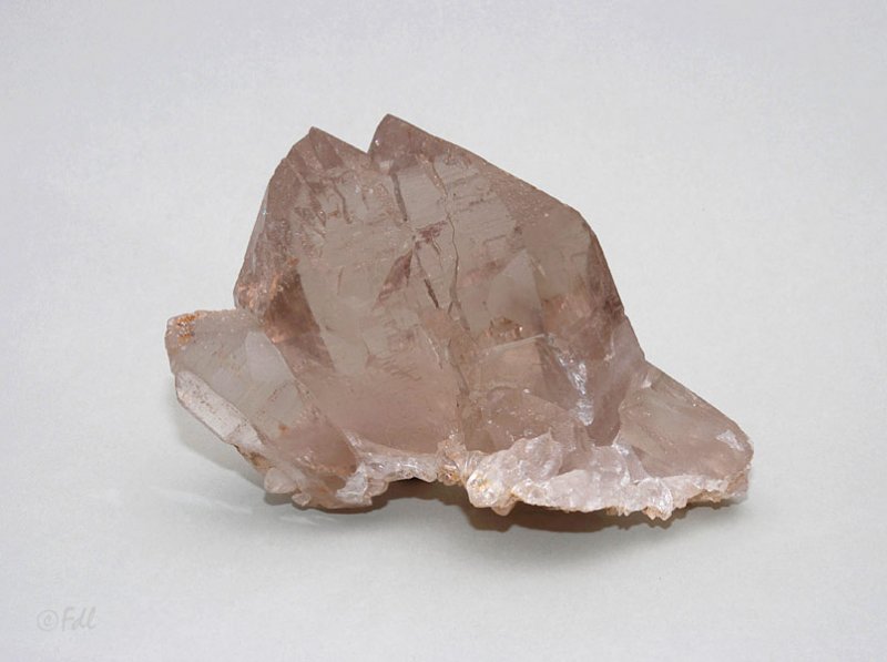 Groupe de quartz fumé