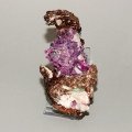 Geode de rubis et fuchsite