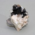 Tourmaline noire et feldspath