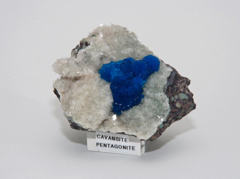 Cavansite et pentagonite - Inde