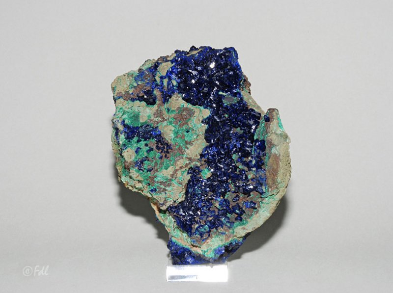 Géode azurite et malachite - Chine