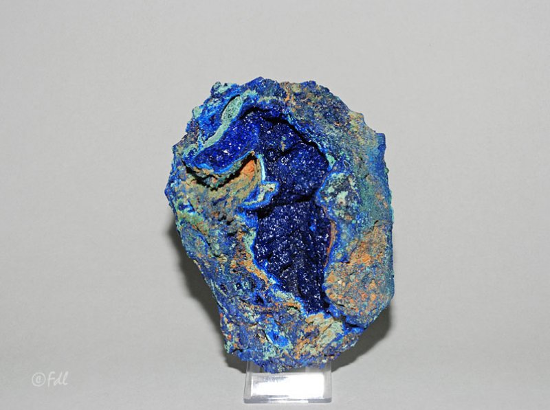 Géode azurite malachite - Chine