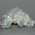 Apophyllite verte et stilbite - Inde