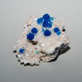 Cavansite et stilbite - Inde