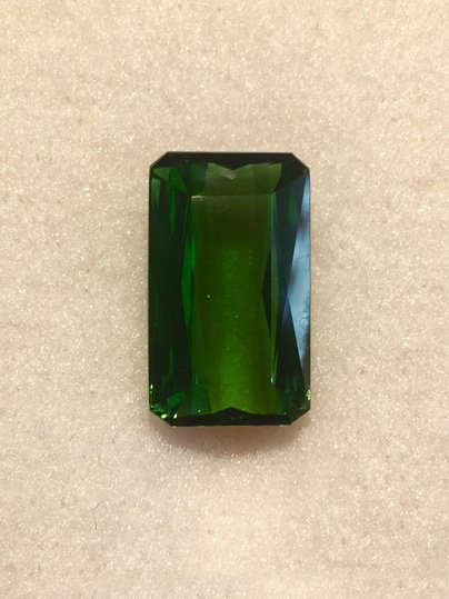 Tourmaline verte 12,75 ct